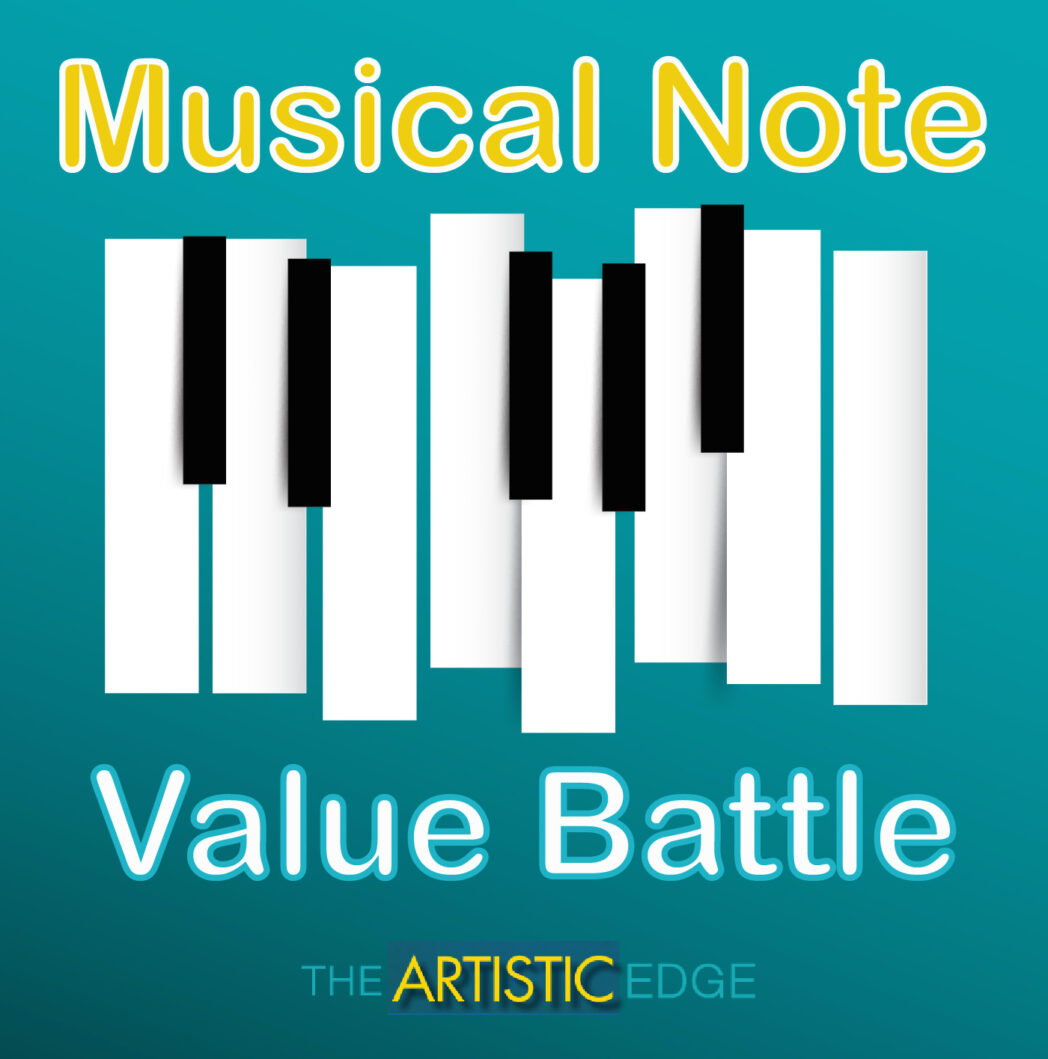 The Artistic Edge: Musical Note Value Battle